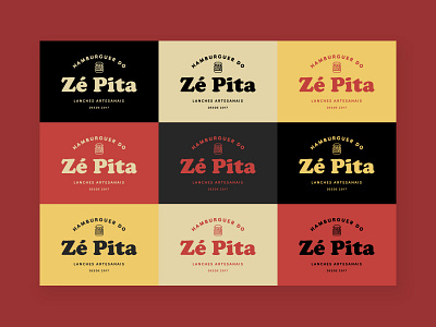 Logo - Ze Pita's Burger brand design graphic design graphicdesign logo logo design mark