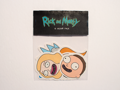 Rick & Morty Mascots Sticker Pack