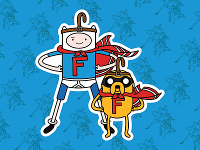 Finn & Jake X Quailman & Quaildog