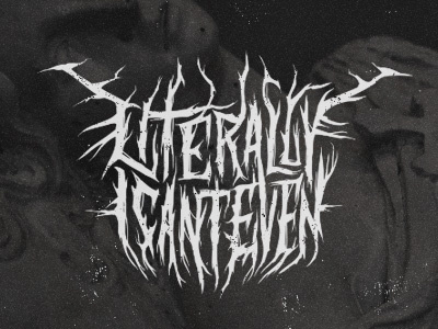 Basic Death Metal band death metal hand drawn lettering logo metal