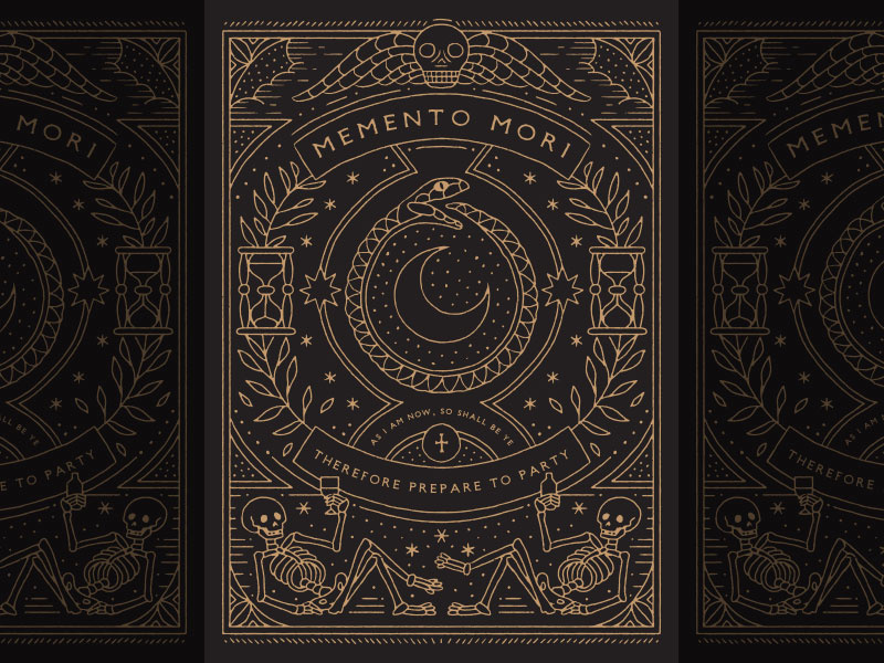 Memento Mori by Corinne Alexandra on Dribbble