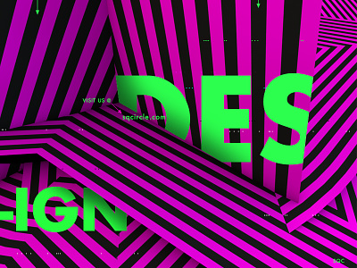 Ident Stripes 3d abstract after effects animation c4d color design graphic ident motion type typography