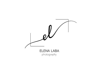 logo black branding debut design el idea illustration letter letters logo photography