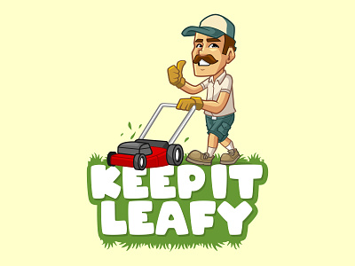 keep it leafy branding characterdesign design illustration logo logodesign mascot mascot character mascot design mascot logo vector