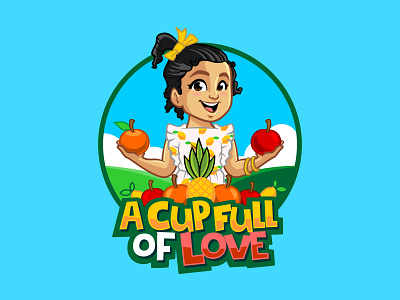 a cup full of love branding characterdesign design illustration logo logodesign mascot mascot character mascot design vector