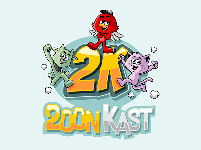 2oonkast branding characterdesign design illustration mascot vector