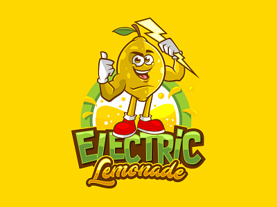 electric lemonade branding characterdesign design illustration mascot vector