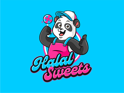 halal sweets branding characterdesign design illustration logo logodesign mascot mascot character mascot design mascot logo vector