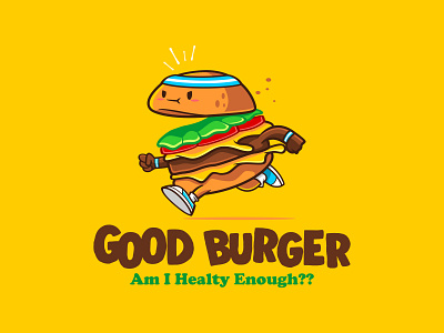 good burger branding characterdesign design illustration logo logodesign mascot mascot character mascot design vector