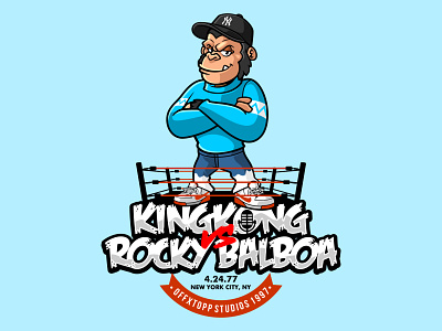 king kong branding characterdesign clothing brand design illustration logo logodesign mascot mascot character mascot design mascot logo vector