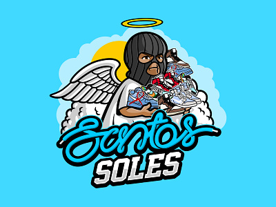 santos soles branding characterdesign design illustration logodesign mascot vector