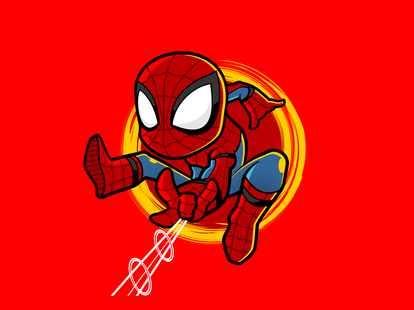 Conceive3D - Chibi-Style Spider-Man