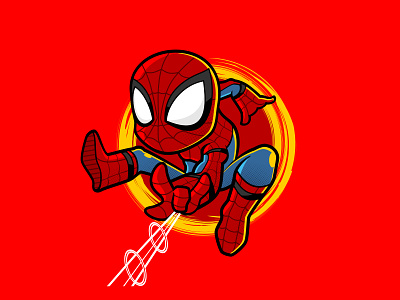 spiderman characterdesign design illustration spider spiderman spidermanmovie spidermannowayhome vector