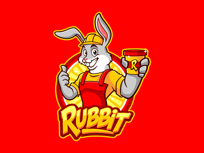 rubbit branding characterdesign design illustration logo logodesign mascot vector
