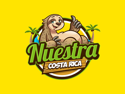 Nuestra Costa Rica branding characterdesign cool costarica design followme illustration logo logodesign mascot mascot character mascot design mascot logo pictoftheday vector