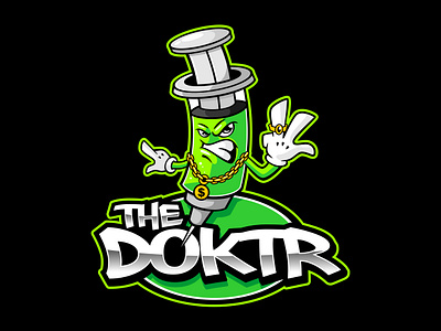 the doktr branding characterdesign clothing clothing brand design illustration logo logodesign mascot mascot character mascot design mascot logo typography vector