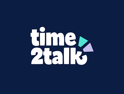 time2talk app conversation creative design education logo design phone students talk teachers time