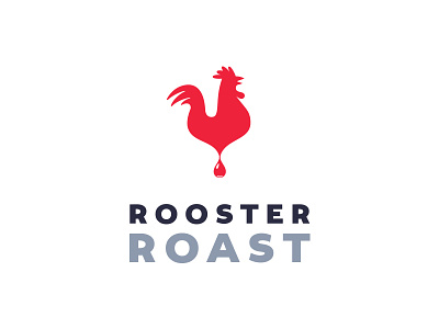 Rooster Roast breakfast brew cafe coffee drip idea inspiration logo morning rooster shop
