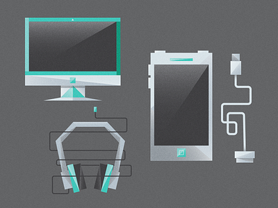 Angular Devices angular devices flat design illustration iphone polygon ui ux vector illustration