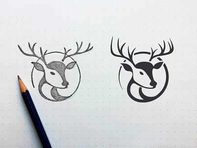 Deer Logo Concept