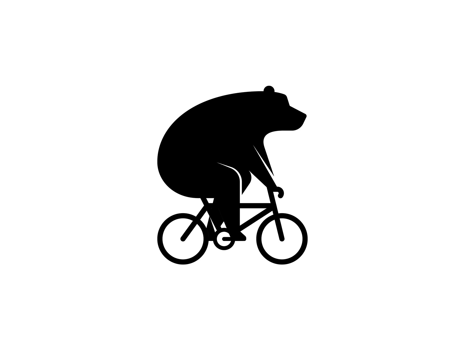 Dribbble - bear-riding-bicycle-dribbble-01.jpg by Eduardo Hiraoka