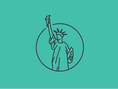 Statue of Liberty Illustration illustration nyc statue of liberty