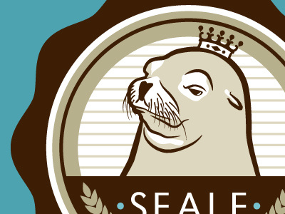 Seale Home Brew label package design beer packaging