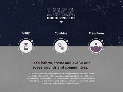 The Luca Music Project Website