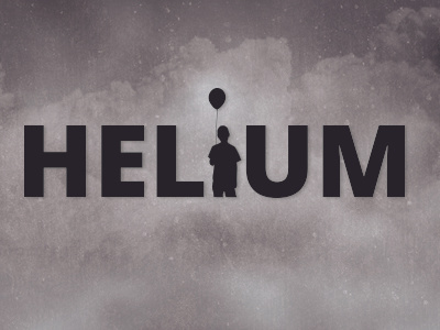 Helium Logo balloon branding graphic design helium helium beats logo music open sans