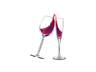 Wine Friends design graphic design illustration motion graphics vector