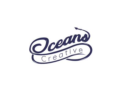Ocean's Creative branding design graphic design illustration logo typography ui ux vector