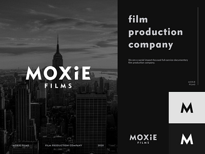 MOXIE FILMS Logo Design artworks best logo brand identity branding branding design logo logo branding logo design logo designer logo inspiration logotype visual identity