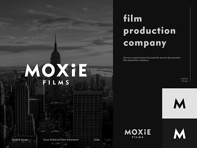 MOXIE FILMS Logo Design