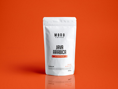 MORO COFFEE Packaging Pouch Design branding branding design packaging packaging design pouch design