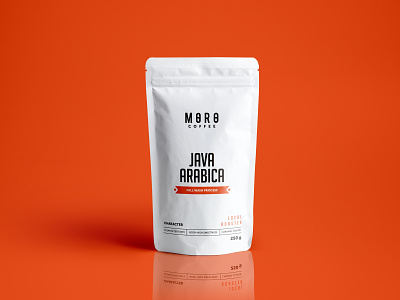 MORO COFFEE Packaging Pouch Design