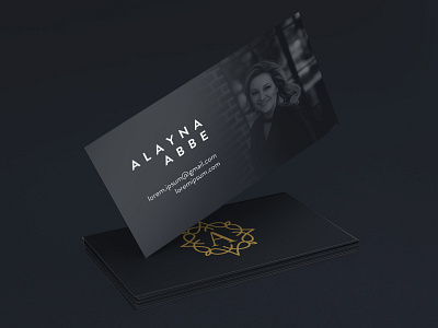 ALAYNA ABBE Name Card Design