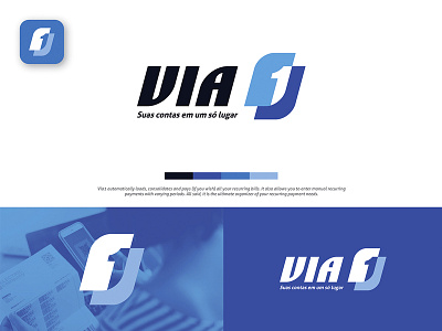 VIA 1 Logo Design