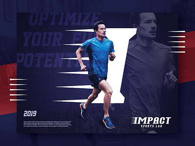 IMPACT SPORTS LAB Logo Design 3 brand identity branding branding design logo logo branding logo design visual identity