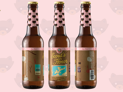 Beer Concept Design Inspired by Wes Anderson