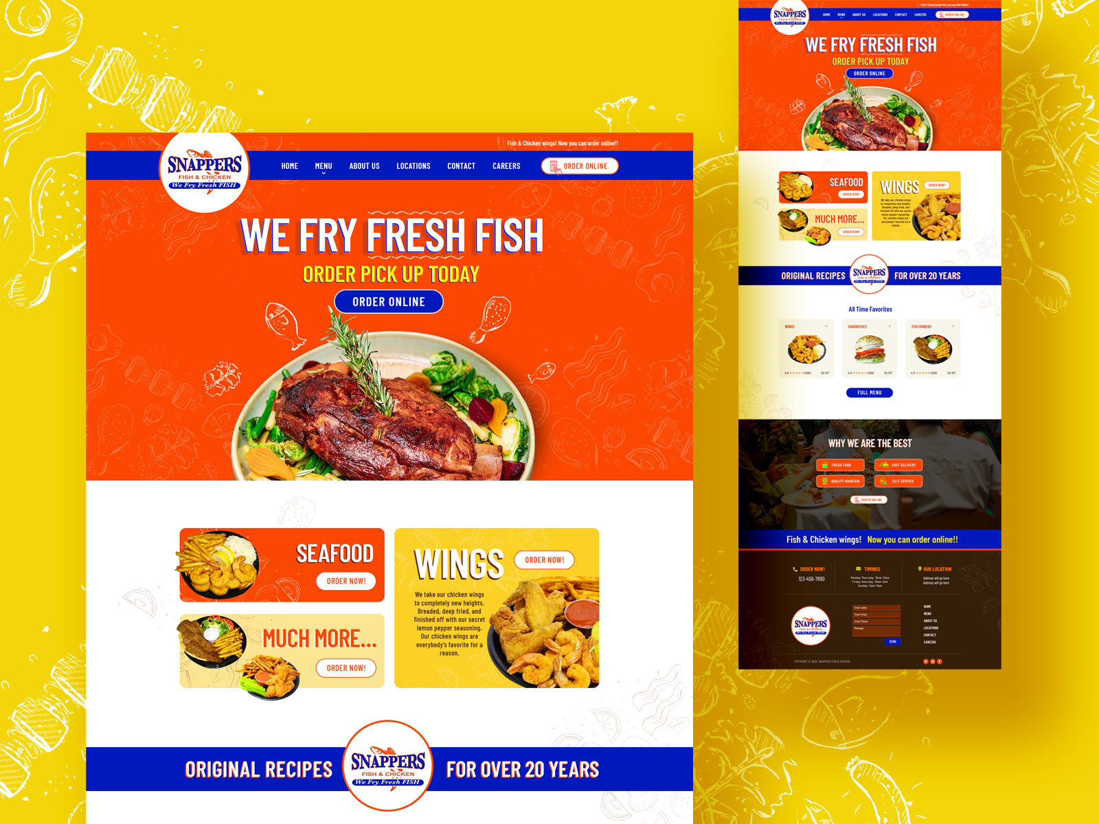 Food Delivery Website by Sachin Walia on Dribbble
