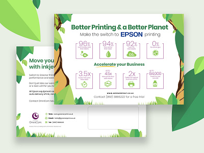 Print Design branding flyer illustration leaflet postcard print ad