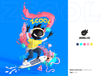 Hi~ Skater Boy , zcool !