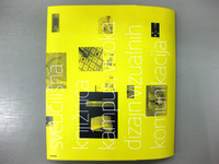 Department for design of visual communication brochure -back