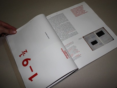 MS monograph layout cardboard contemporary art cover foil modernism monograph screenprint