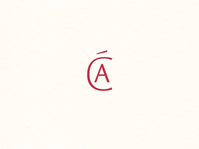 AC(with acute) monogram