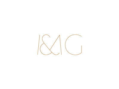 M&G logo monogram personal project