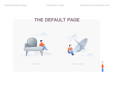 THE DEFAULT PAGE ui 插图 设计