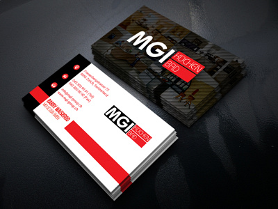 Business Cards Design PSD MOCKUP