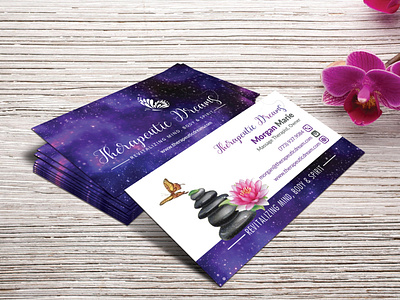 Salon & Spa Beauty Business Cards