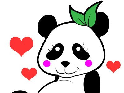 Panda logo design character design illustration illustrator logo mascot mascot design panda vector